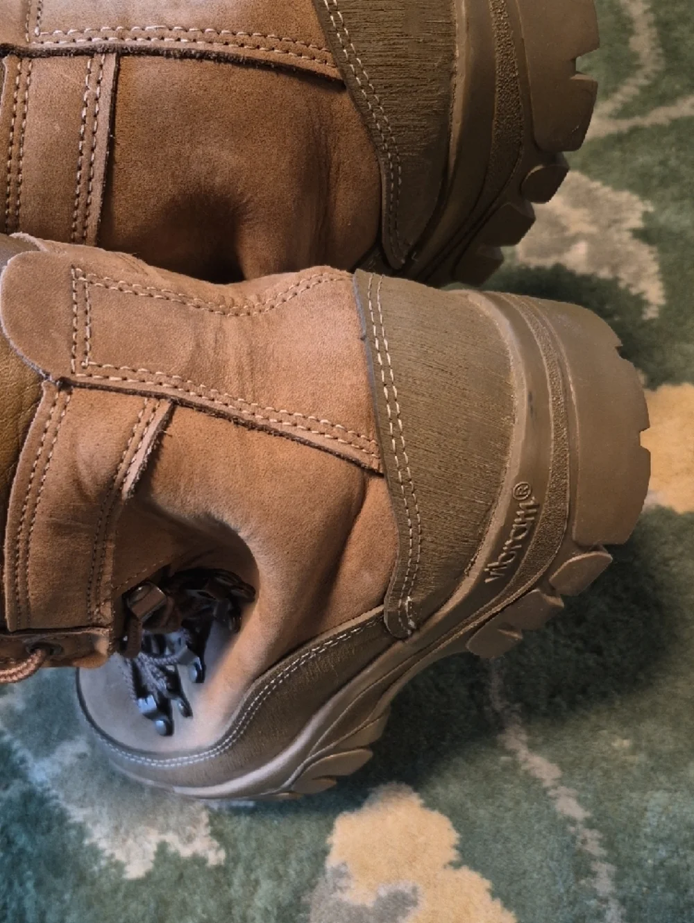 Belleville brown leather